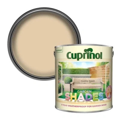 Image of Cuprinol Garden Shades Country Cream (2.5 Litres)