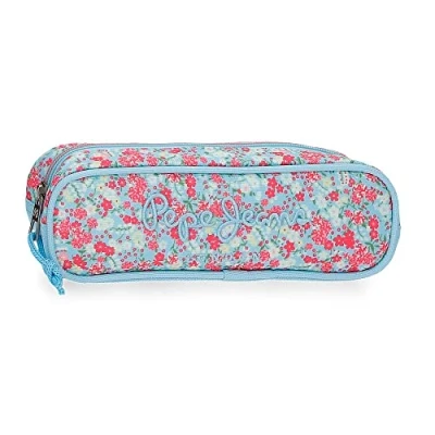 Image of Pepe Jeans Aide Pencil Case Multicolor 22x7x3 cms Polyester