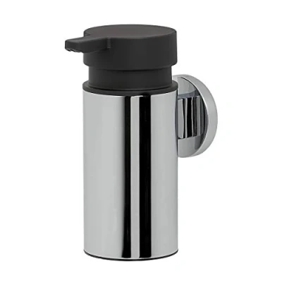 Image of Tiger Noon Soap Dispenser Medium, Chrome, 5.5 x 12.9 10.1 cm