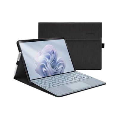 Image of Omnpak Microsoft Surface Pro 11 Case, Lightweight Protective, Multiple Angle, Stylus Holder, Designed for 10 Business/Pro 9 5G 13&quot; 2022 Tablet, Compatible with Type Cover Keyboard