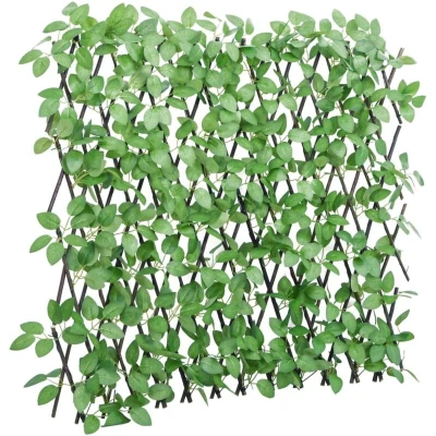 Image of vidaXL Artificial Ivy Trellis Expandable 5 pcs Green 180x65 cm