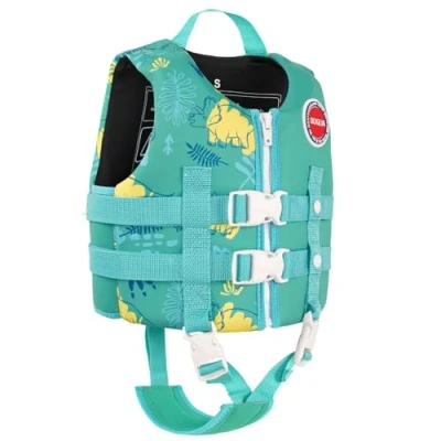 Image of Boglia Kids Swim Vest Toddler Float Jacket Infant Life Pool with Adjustable Safety Strap,Floaties for Age 1 9 Years/22 50Lbs