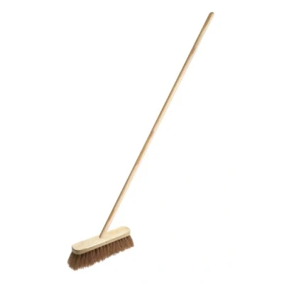 Image of LG Harris Victory PA359H 12 inch Coco Broom with Handle, Pack of 1