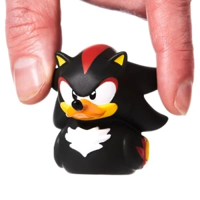Image of TUBBZ Mini Shadow Collectible Vinyl Rubber Duck Figure Official Sonic the Hedgehog Merchandise Kids TV, Movies &amp; Video Games