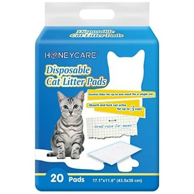 Image of All Absorb Cat Litter Pads, 43.5 x 30cm, Pack of 20