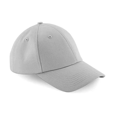 Image of Beechfield B59 Authentic Baseball Cap Light Grey