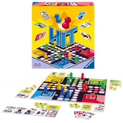 Image of Ravensburger HIT Deck Building Strategy Game for Adults and Kids Age 8 Years Up New 2024, Black