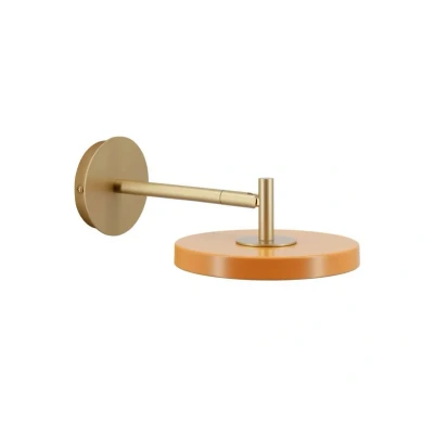 Image of UMAGE LED wall light Asteria Short, orange, 25 cm, plug