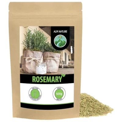 Image of rosemary dried (500g, 1.1 lb), 100% pure and natural for spice blends tea