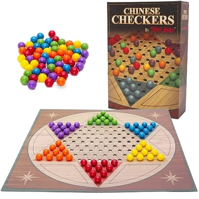 Image of Toyland® Chinese Checkers Family Games Classic Board
