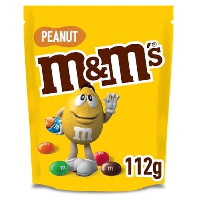 Image of M&amp;M&#039;s Peanut Chocolate Pouch, 125g, (Pack of 1)