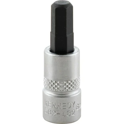 Image of Kennedy 6mm Hex Socket Bit 1/4&quot; Square Drive