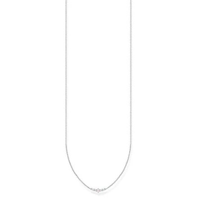 Image of THOMAS SABO necklace opal imitation 925 sterling silver KE2093 166 7 L42V