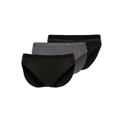 Image of DIM Pocket Brief 3 PACK Briefs, Women&#039;s, Size: Large, Black