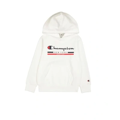 Image of Champion Graphic Hoodie Unisex for kids, Size: 5 6y, White