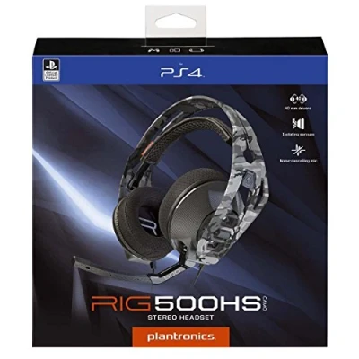 Image of Plantronics RIG 500HS Gaming Headset Artic Camo (PS4)