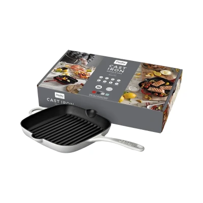 Image of Denby Natural Canvas Cast Iron 25cm Griddle Pan