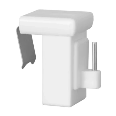 Image of Dekondo 4x window hook deco clip for decoration white thickness: 1027 mm Universal.