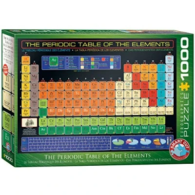 Image of Eurographics 6000 1001 the Periodic Table of Elements ( ) Puzzle, various, 48 x 68 cm