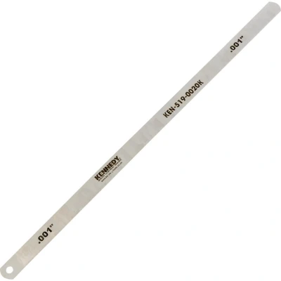 Image of 5x Kennedy 0.003&quot; x 1/2&quot; Feeler Strip 12&quot; Long