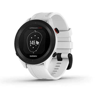 Image of Garmin Approach S12, Easy to Use GPS Golf Watch, 42k+ Preloaded Courses, White, 010 02472 02