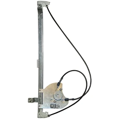 Image of 8200017909, 8200485232 Window regulator VALEO 851138 Left Rear electric without motor with comfort function RENAULT: ESPACE 4