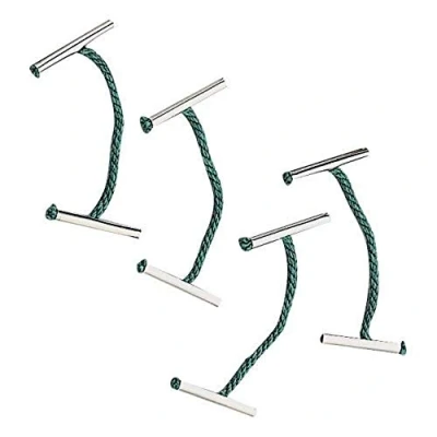Image of 5 Star Treasury Tags Metal ended 127mm Green [Pack of 100]