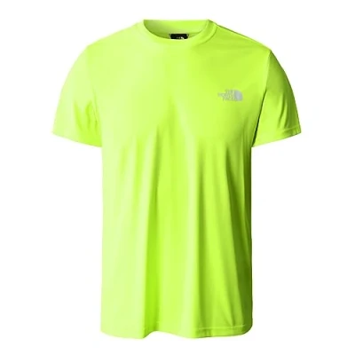 Image of THE NORTH FACE Reaxion Red Box T Shirt LED Yellow S