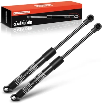 Image of Frankberg 2x Gas Struts Tailgate Compatible with S Klasse W220 280 320 350 400 430 500 600 55 63 65 AMG Limosine 1998 2005 Replace# 2207500136