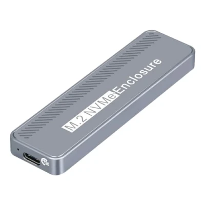 Image of Luejnbogty USB3.2 20Gbps Type C SSD Enclosure for 2230/2242/2260/2280 NVME M Key External