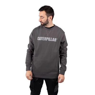 Image of Caterpillar Midweight Crewneck Sweatshirt Magnet X Large MagnetX LargeMagnet Activewear Men&#039;s
