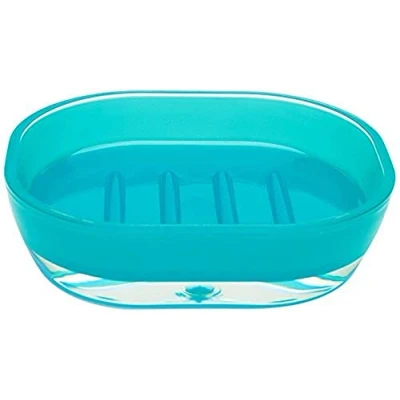 Image of Excelsa Soap Dish, Polystyrol, Blue, 15.7 x 11 4 cm