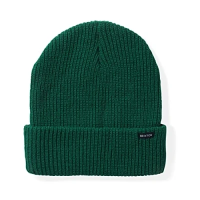 Image of Brixton Becket Beanie hat, Hunter Green, One Size