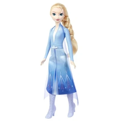 Image of Mattel Disney Frozen Elsa Singing Fashion Doll, Adventure in Signature Clothing, Sings “Into the Unknown from 2 Movie, HXD31, Let It Go