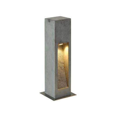 Image of SLV Arrock stone LED pedestal light made of natural