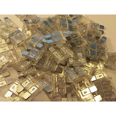 Image of 25A LED STANDARD BLADE FUSES 25AMP GLOW WHEN THEY BLOW (PACK OF 5 FUSES)