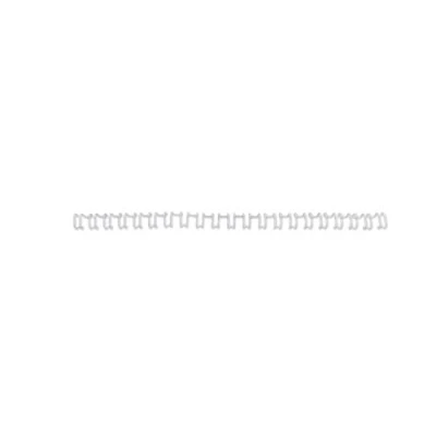 Image of GBC MultiBind Binding Wires, 8 mm, 70 Sheet Capacity, A4, White, Pack of 100, IB165184