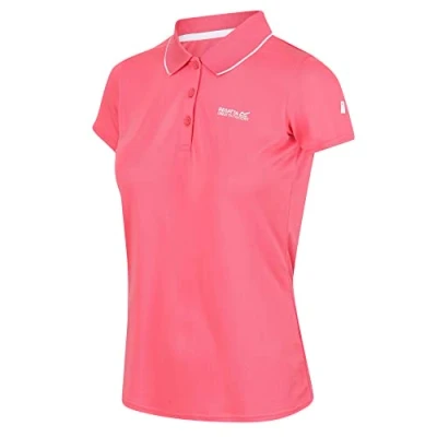 Image of Regatta Women&#039;s Maverick V T Shirt, Tropical Pink, 38