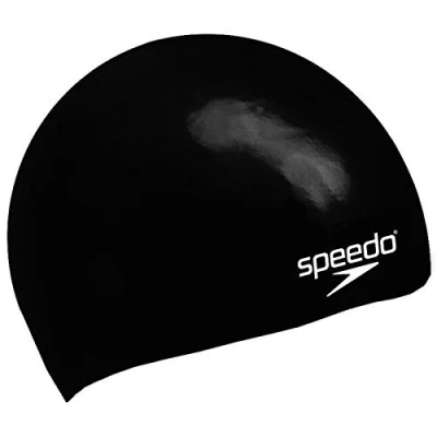 Image of Speedo Childrens Swimming Hats Art no 7344 (One Size fits All Children, Black)