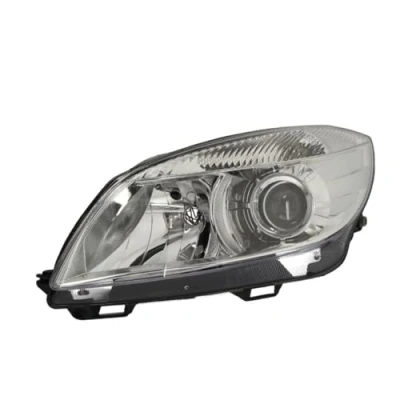 Image of 5J1941015D, 5J1941017D Headlights TYC 20 14428 05 2 Left H7/H7 for right hand traffic with electric motor SKODA: Fabia 2,