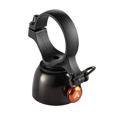 Image of Granite Cricket Mountain Bike Bell with Single Strike Mode and Constant Cowbell Mode, for Bike, BMX Road Gravel Bicycle 22.2mm to 35mm Handlebars