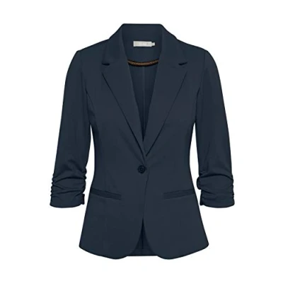 Image of Fransa Blazer, Women&#039;s, Size: Large, Dark blue