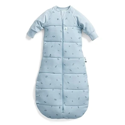Image of ergoPouch 3.5 Tog Jersey Sleeping Bag Arms Out Baby Sleep Sack Soft, Breathable &amp; Comfortable (3 12 Months, Dragonflies)