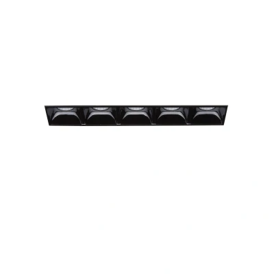 Image of Lika LED 5 Light Recessed Spotlight Black