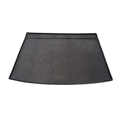 Image of Travall CargoMat Boot Liner Compatible with Volkswagen Tiguan (2016 2024) Premium Tailored to Fit Car Floor Mat Waterproof Black Rubber All Weather Dog Friendly Specific Protector