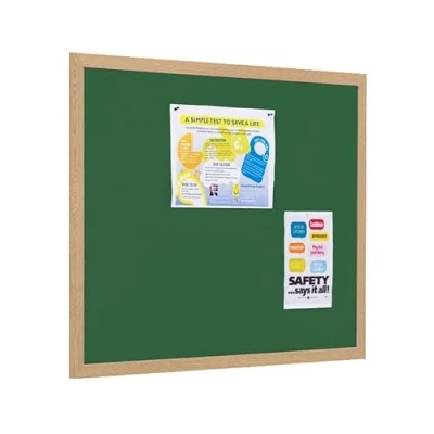 Image of Eco Notice Boards 1200mm x 900mm Green
