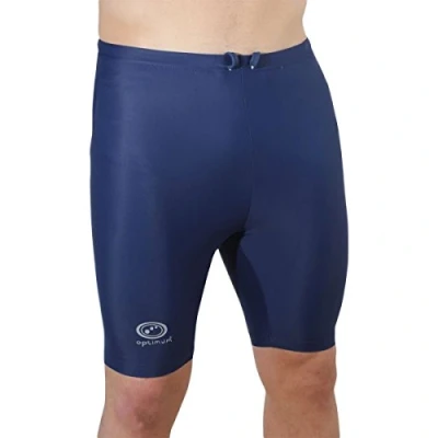 Image of Men&#039;s BMX Compression Shorts Quick Dry Performance Sports Underwear, Base Layer Running Gear with Secure Fit for Gym and Outdoor Activities, S, Navy