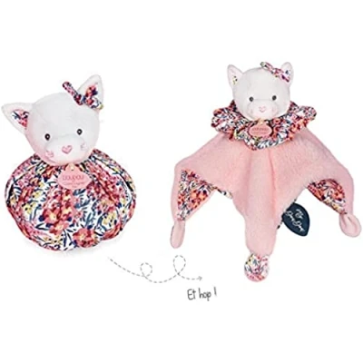 Image of Doudou et Compagnie DC3933 Soft Toy with Ball Pink 25 cm