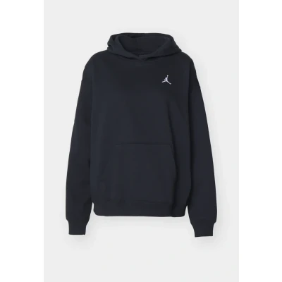 Image of Jordan Brooklyn Fleece Hoodie, Women&#039;s, Size: Medium, Black