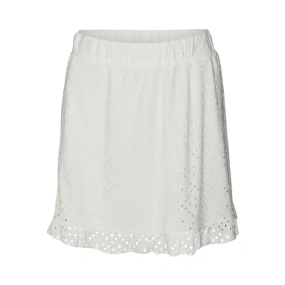 Image of VERO MODA Women&#039;s Vmtassa Nw Skirt Noos, Snow White, L